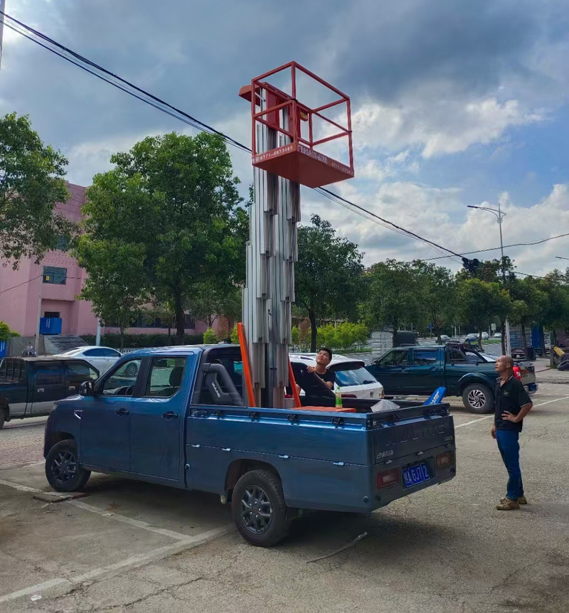 绵阳车载铝合金式高空作业车